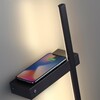 Миниатюра фото настенный светодиодный светильник lumion ledio 5694/6wl черный | 220svet.ru