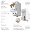 Миниатюра фото дифференциальный автомат 1p+n 10a 30mа 6kа werkel w922p254 | 220svet.ru