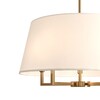 Миниатюра фото потолочная люстра на штанге freya graceful fr2042cl-05bs | 220svet.ru