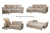 Миниатюра фото диван sorrento трехместный с канапе раскладной garda decor gd-sorrento-230mk-3-3 | 220svet.ru