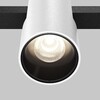 Миниатюра фото трековый магнитный светодиодный светильник maytoni alfa tr122-2-7w4k-w | 220svet.ru