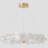 Миниатюра фото подвесная люстра crystal lux rich sp38w led | 220svet.ru