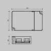 Миниатюра фото источник тока nfc dt8 500-1500ma +push dim maytoni dali 721024 | 220svet.ru