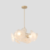 Миниатюра фото потолочная люстра на штанге crystal lux dandelion sp6 gold | 220svet.ru