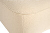Миниатюра фото кресло без подлокотников букле бежевое garda decor 58db-23052 | 220svet.ru
