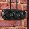 Миниатюра фото рамка на 3 поста werkel legend венге w0035226 | 220svet.ru
