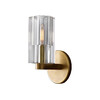 Миниатюра фото бра 8816w gold/clear delight collection | 220svet.ru