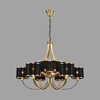 Миниатюра фото подвесная люстра lumion demetra 8406/9 античная бронза | 220svet.ru