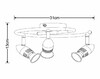 Миниатюра фото светодиодный спот lucide caro-led 13955/14/12 | 220svet.ru