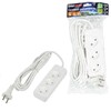 Миниатюра фото удлинитель uniel ultra 3гн х 3м б/з s-cu3-3 white ul-00009982 | 220svet.ru