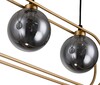Миниатюра фото подвесная люстра indigo spazio 11017/3p gold v000161 | 220svet.ru