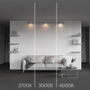 Миниатюра фото трековый магнитный светодиодный светильник maytoni zon levity tr189-1-12w2.7k-bw | 220svet.ru