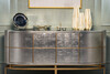Миниатюра фото поднос круглый garda decor 95im-0077 | 220svet.ru
