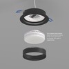 Миниатюра фото встраиваемый светильник denkirs flat dk2090-bk | 220svet.ru