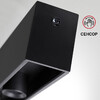Миниатюра фото подвесной светодиодный светильник novotech fermo 359305 черный | 220svet.ru