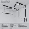 Миниатюра фото заглушка elektrostandard slim magnetic (2 шт.) 85089/00 a057204 | 220svet.ru