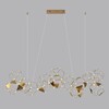 Миниатюра фото подвесная светодиодная люстра odeon light trellis 5086/64l бронзовый | 220svet.ru