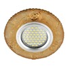 Миниатюра фото встраиваемый светильник fametto luciole dls-l150 gu5.3 glassy/yellow | 220svet.ru