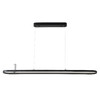 Миниатюра фото подвесной светильник crystal lux contour sp45w led black | 220svet.ru
