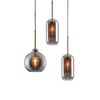 Миниатюра фото подвесной светильник imperium loft catch smoky 186740-23 | 220svet.ru