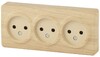 Миниатюра фото розетка эра 3х2p 16a 250v 11-2207-11 б0020699 | 220svet.ru