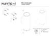 Миниатюра фото уличный светодиодный светильник maytoni shim o303wl-l24w3k | 220svet.ru
