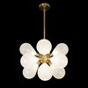 Миниатюра фото люстра на штанге loft it miracle 10130/12 white | 220svet.ru