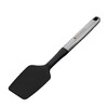 Миниатюра фото ложка-лопатка с мягким захватом из нерж/стали soft grip mc, 30 см grey kitchen craft | 220svet.ru