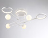 Миниатюра фото потолочная люстра с пультом ду ambrella light comfort fl66229 | 220svet.ru