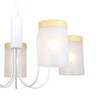 Миниатюра фото подвесная люстра escada harmony 1172/5p white | 220svet.ru