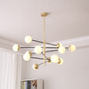 Миниатюра фото потолочная люстра на штанге inodesign abstraction balls 320.12 | 220svet.ru