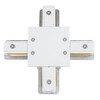 Миниатюра фото коннектор х-образный volpe ubx-q123 r41 white 1 polybag ul-00007383 | 220svet.ru