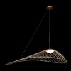 Миниатюра фото подвесной светильник loft it tressage 10127/760 gold | 220svet.ru