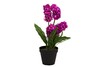 Миниатюра фото гиацинт в горшочке фиолетовый garda decor 8j-k0013/3 | 220svet.ru