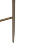 Миниатюра фото стул барный экокожа терракотовый/бежевый garda decor 163yh-16995 | 220svet.ru