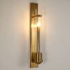 Миниатюра фото настенный светильник 88042w brass delight collection | 220svet.ru