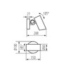 Миниатюра фото настенно-потолочный светильник kanlux agzar el-10 w 36255 | 220svet.ru