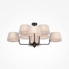 Миниатюра фото потолочная люстра на штанге maytoni modesto mod360pl-08b | 220svet.ru