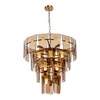 Миниатюра фото подвесная люстра arte lamp sophia a4066lm-11pb | 220svet.ru