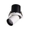 Миниатюра фото встраиваемый светильник da3003rr white and black | 220svet.ru