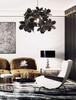 Миниатюра фото подвесная люстра inodesign hydrangea black 45.480 | 220svet.ru