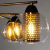 Миниатюра фото потолочная люстра arte lamp a7045pl-8bk | 220svet.ru