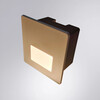 Миниатюра фото подсветка для лестниц arte lamp piazza a7123in-1bk | 220svet.ru