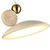Миниатюра фото подвесной светодиодный светильник odeon light travertino 6625/20l бежевый | 220svet.ru