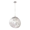 Миниатюра фото подвесной светильник crystal lux malaga sp1 d280 chrome | 220svet.ru