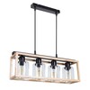 Миниатюра фото подвесная люстра arte lamp dublin a7025sp-4bk | 220svet.ru