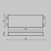 Миниатюра фото источник напряжения 24в 60вт ip67 maytoni triac 734001 | 220svet.ru