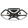 Миниатюра фото светодиодная люстра ambrella light acrylica original fa4495 | 220svet.ru