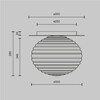 Миниатюра фото потолочный светильник maytoni reels mod268cl-01b | 220svet.ru