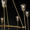 Миниатюра фото люстра torche de verre 8 gold | 220svet.ru